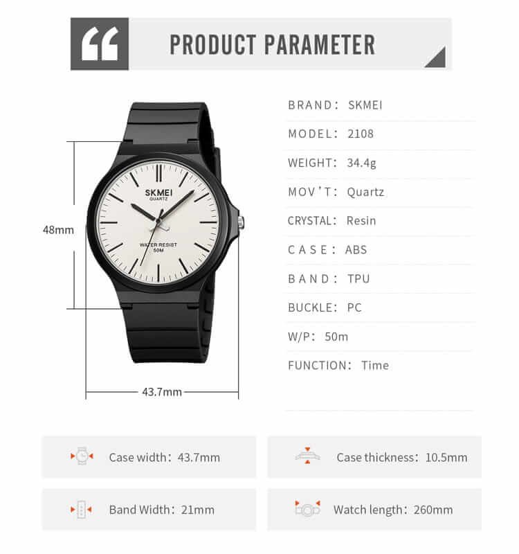 SKMEI WATCH ORIGINAL - الصورة 6