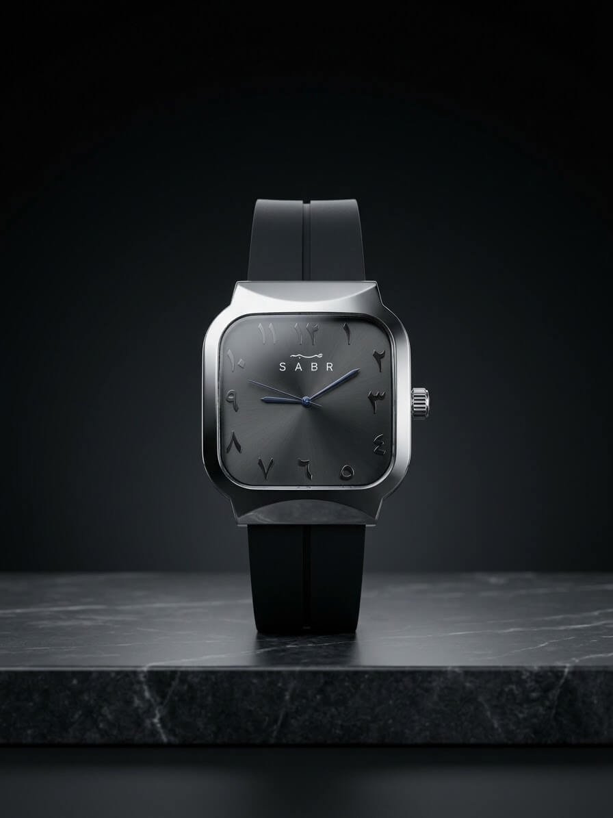 Arabic square watch - الصورة 2